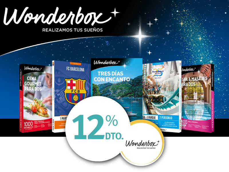 Wonderbox España - Nuestro cofre regalo “Cena para dos” incluye