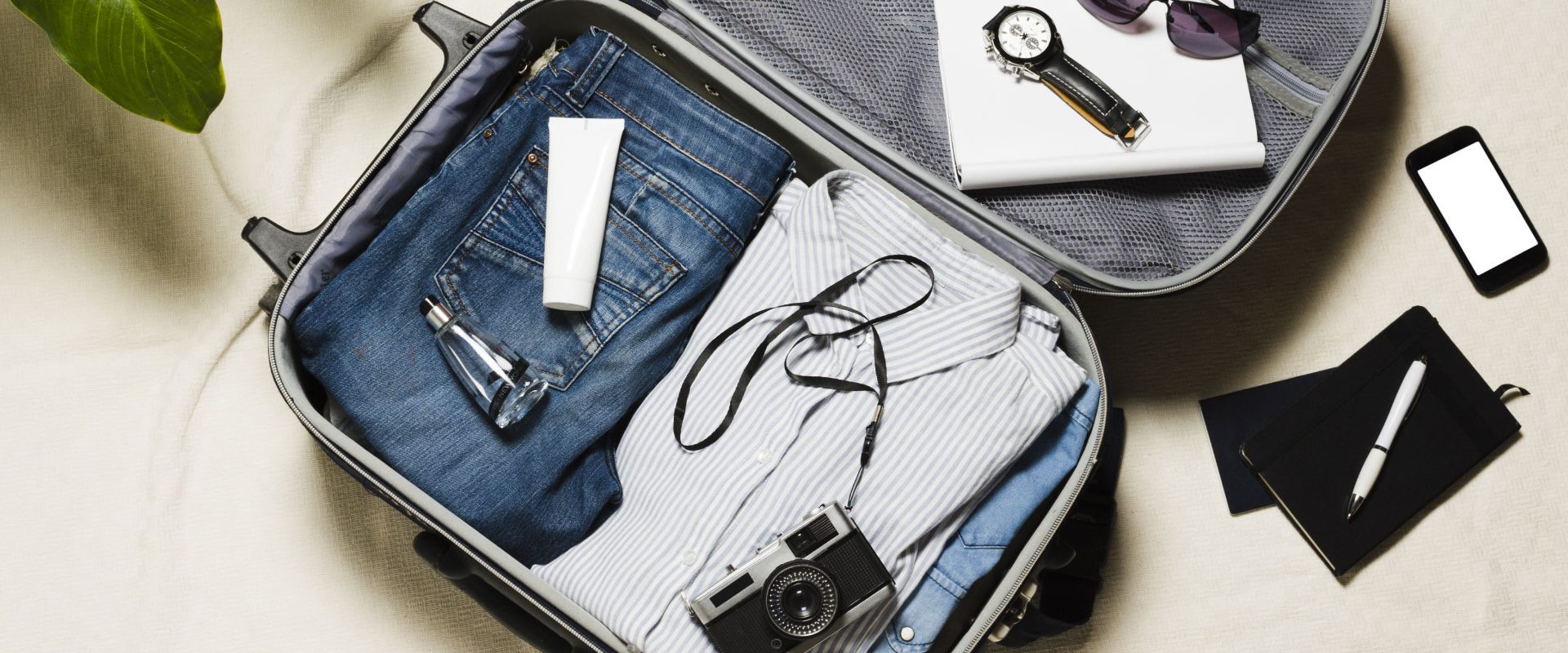 Bolsa de viaje para meter toda la ropa que necesitas para tus